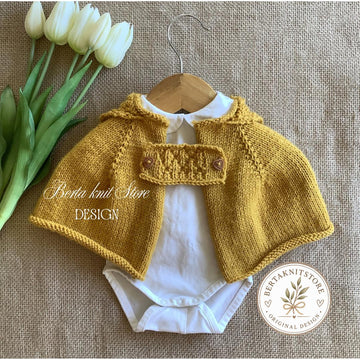 Pineapple Hooded Cape