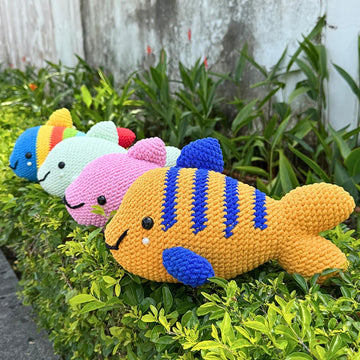 Flounder Fish Amigurumi Crochet