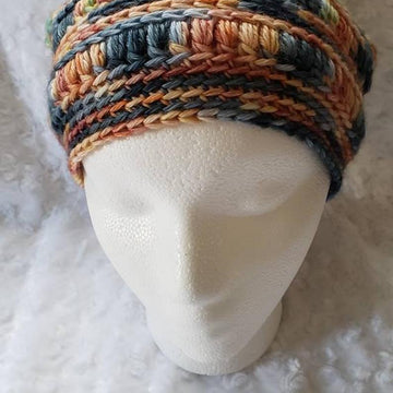 Puffy Ridges Slouchy Hat