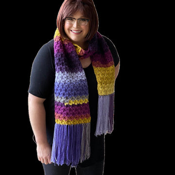 Petal Link Lace Scarf