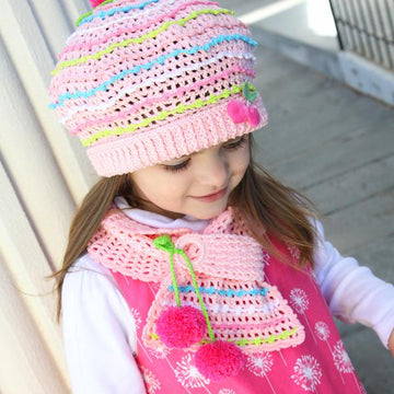 Parfait Hat & Scarf Crochet
