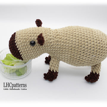 Seamless Capybara Crochet Pattern