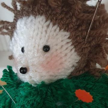 Hedgehog Pin Cushion/Whatnot Jar