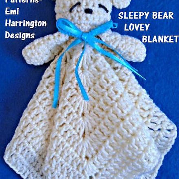 2084- SLEEPY Bear Blankie