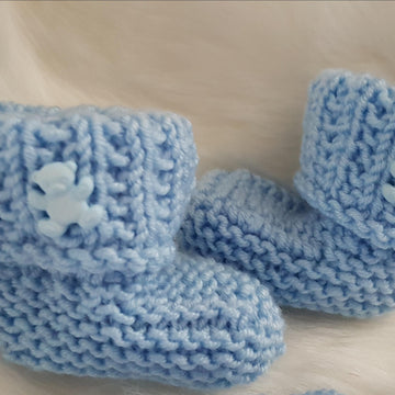Gwyn Baby Cardigan, Hat & Booties knitting pattern in 2 sizes 0-3mth & 6-12mth