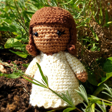 Aretha Franklin Amigurumi crochet iconic people America singer queen of soul