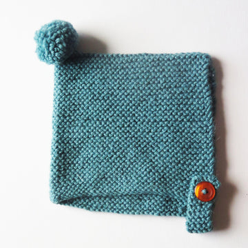 Easy Knitting Garter Stitch Baby Jacket and Hat