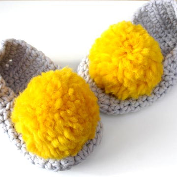 Frank&Olive Pompom Slippers