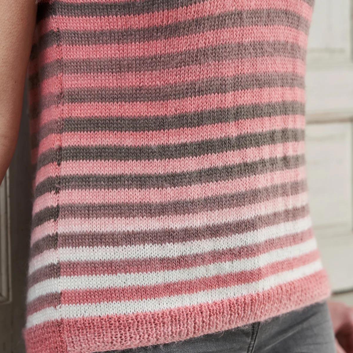 Candy Striped Jumper Pattern