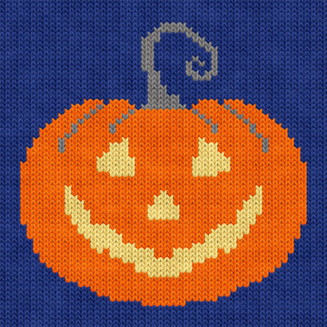 Halloween Pumpkin Knitting Chart