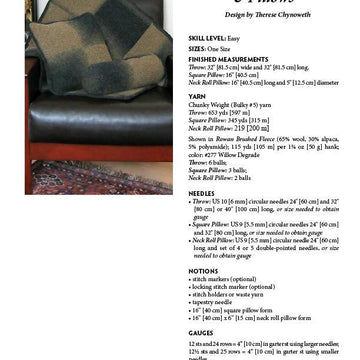 Nine Patch Throw & Pillows