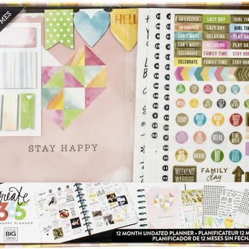Create 365 Planner Box Kit - Stay Happy