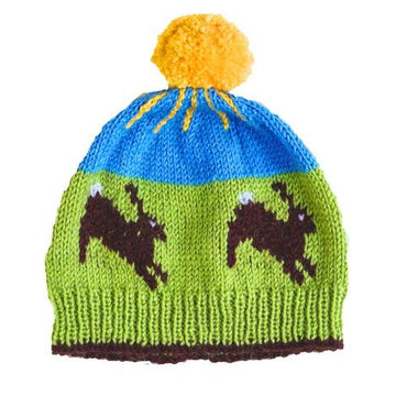 Pointer dog sweater, hat, mittens and toys