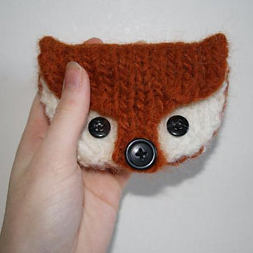 Felted Fox Purse