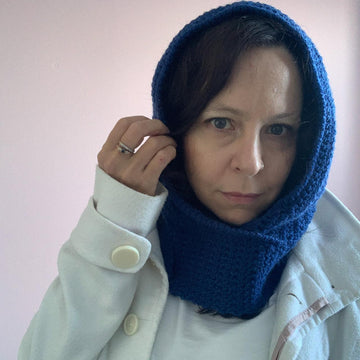 Wrapped up balaclava hood
