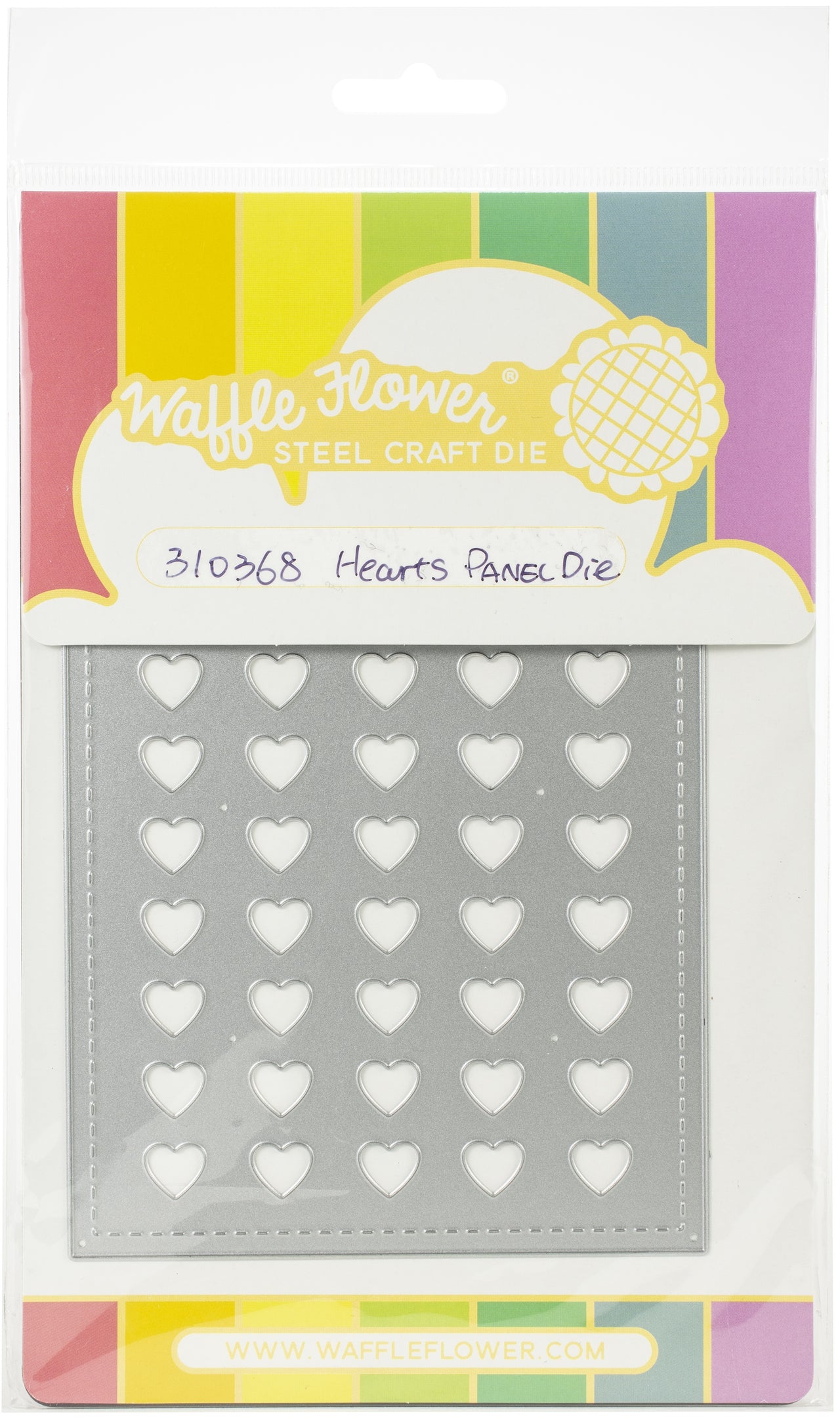 Waffle Flower Crafts Waffle Flower Die - Hearts Panel
