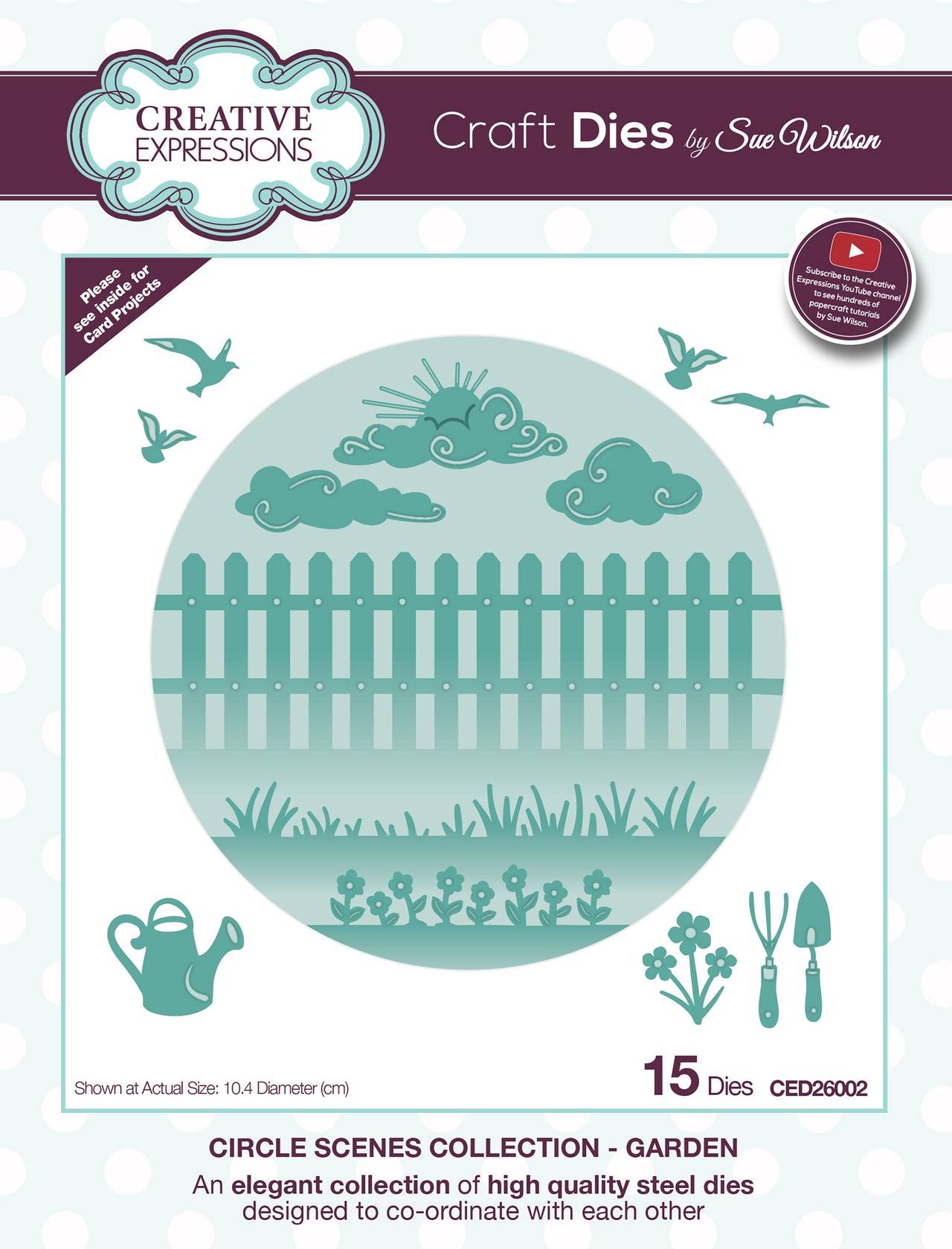 Creative Expressions Craft Dies By Sue Wilson - Scene Garden