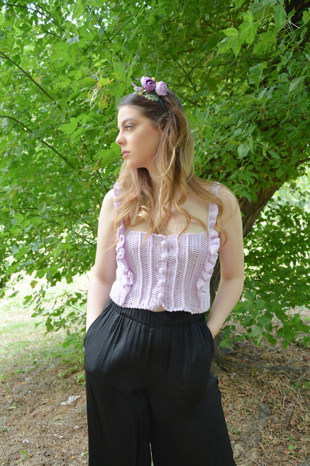 Lilah Ruffled Top