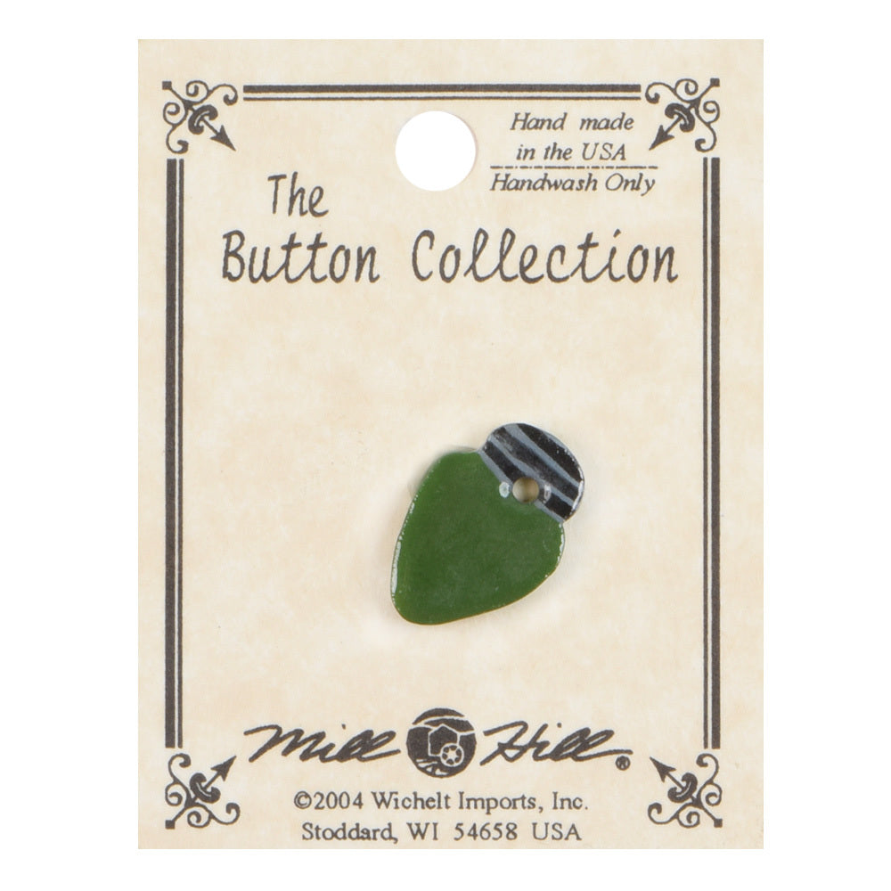 Mill Hill Button 86369 - Green Tree Light