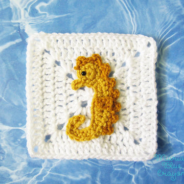 Seahorse Granny Square