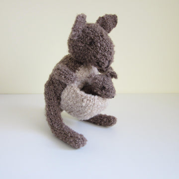 Kangaroo Knit Joey & Mum