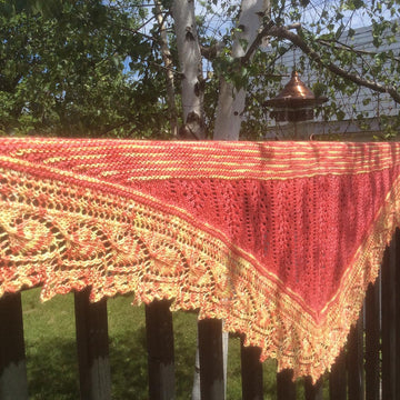 Summer breeze shawl