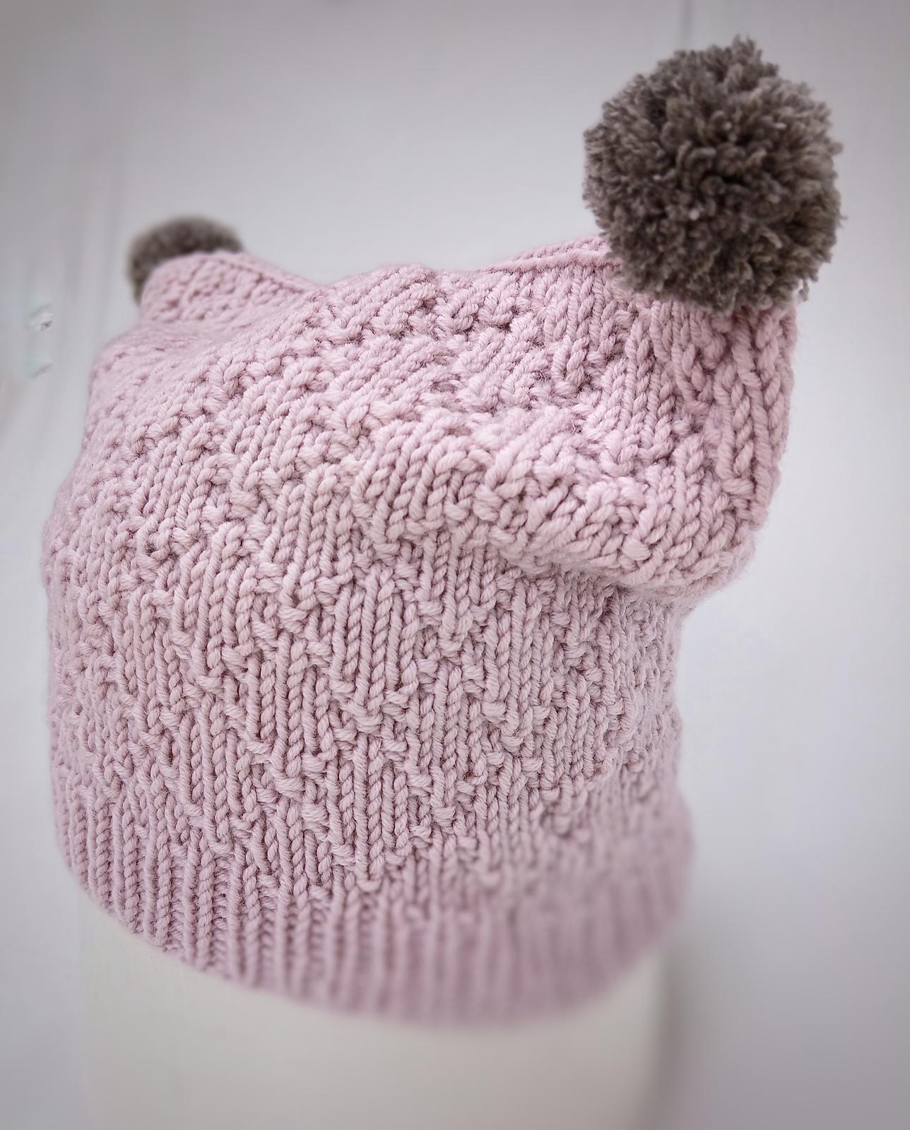 Harlequin Baby Hat