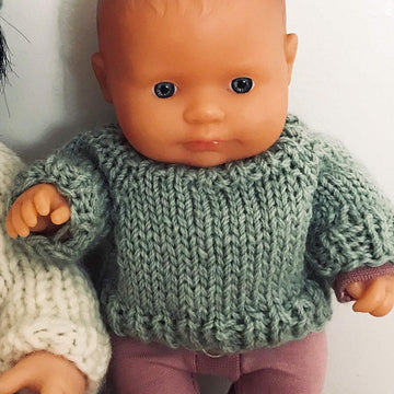 21cm Miniland Doll Sweater