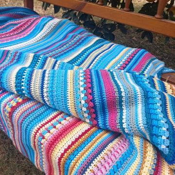 Temperature Blanket 365 Days of Mixed Stitches