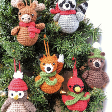 Woodland Animal Christmas Ornaments