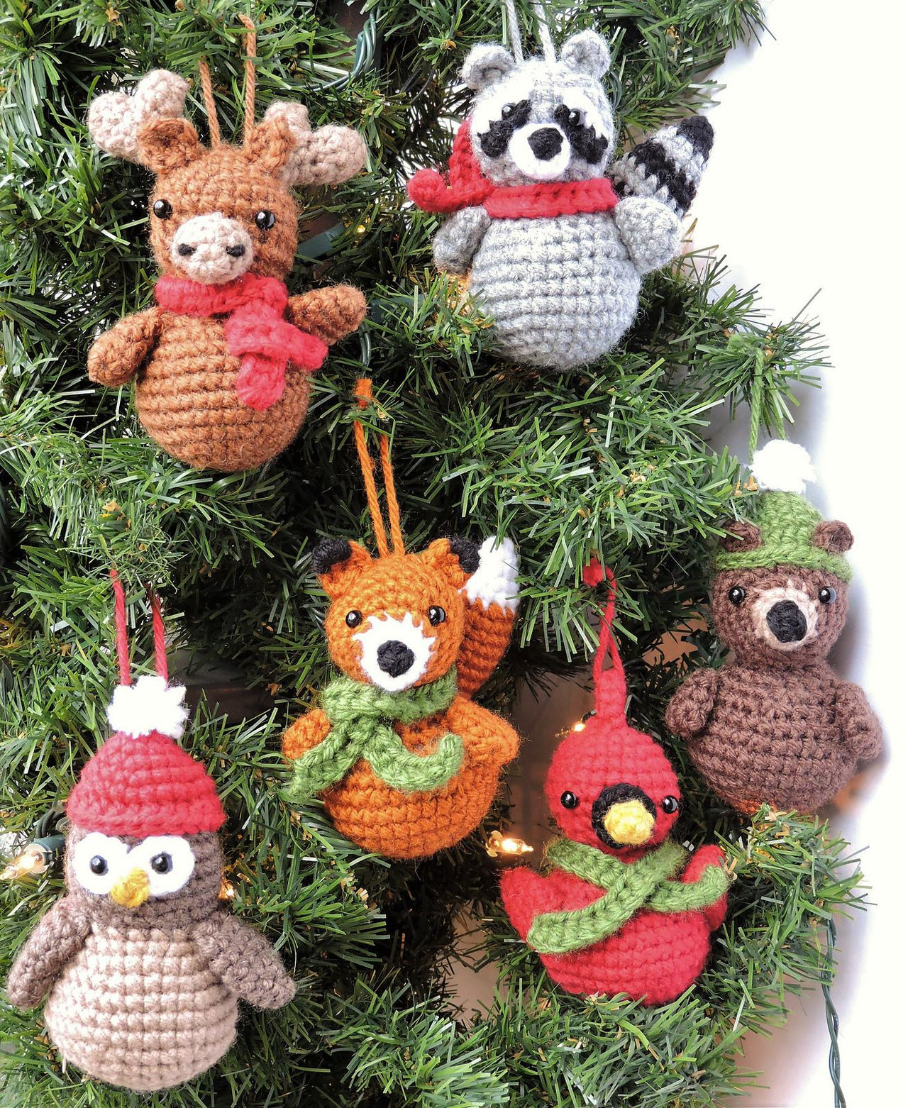 Woodland Animal Christmas Ornaments