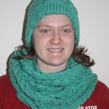Lacy Shells Hat and Scarf