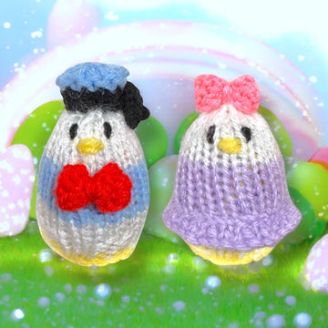 Donald and Daisy Duck chocolate creme egg cover
