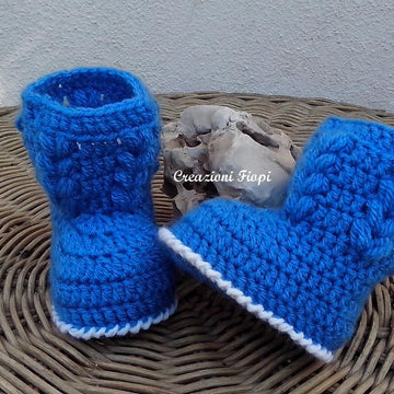 Flue booties baby