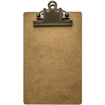 Advantus Idea-Ology Mini Clipboard - Brown 4.5"X7.75"