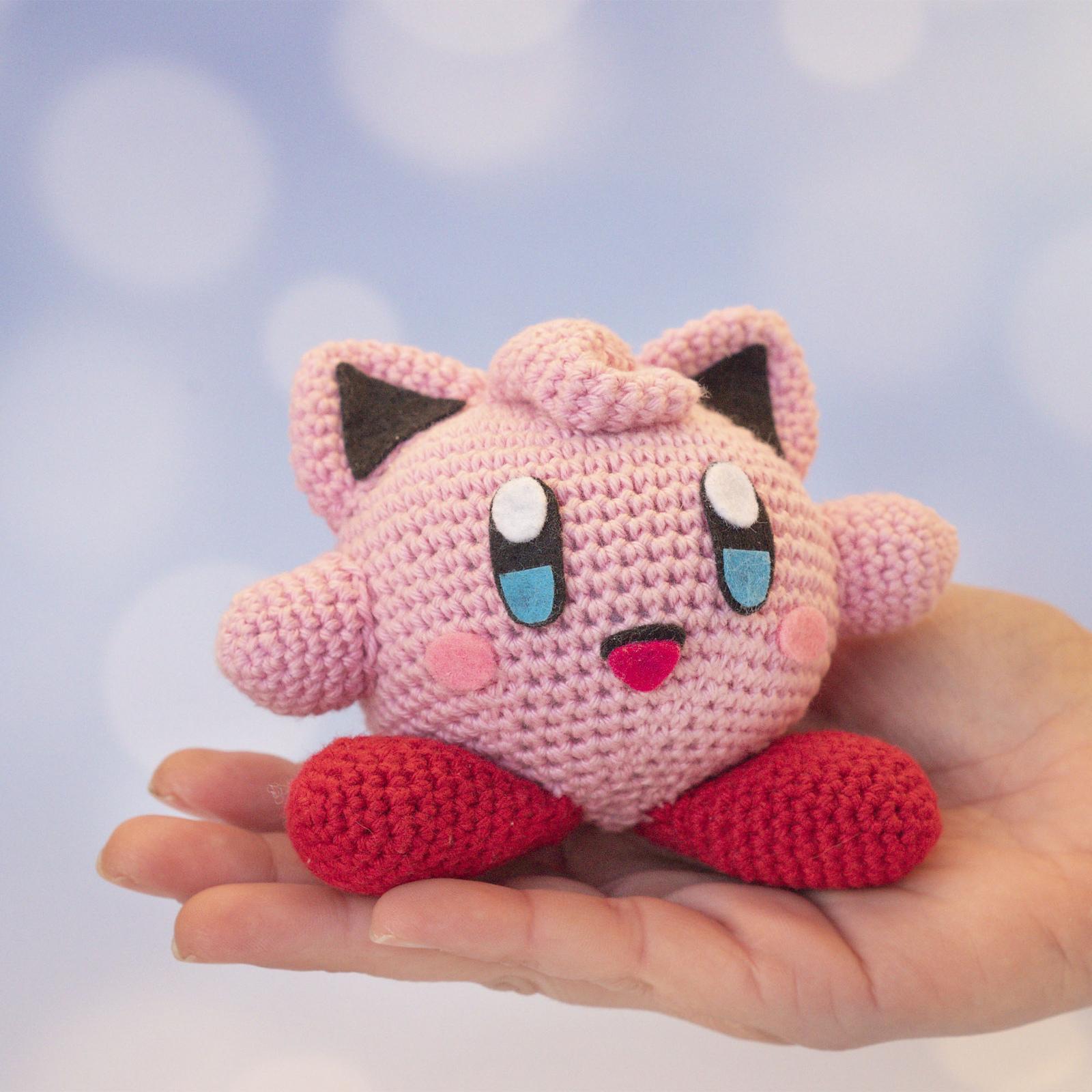 Jiggly Kirby Amigurumi