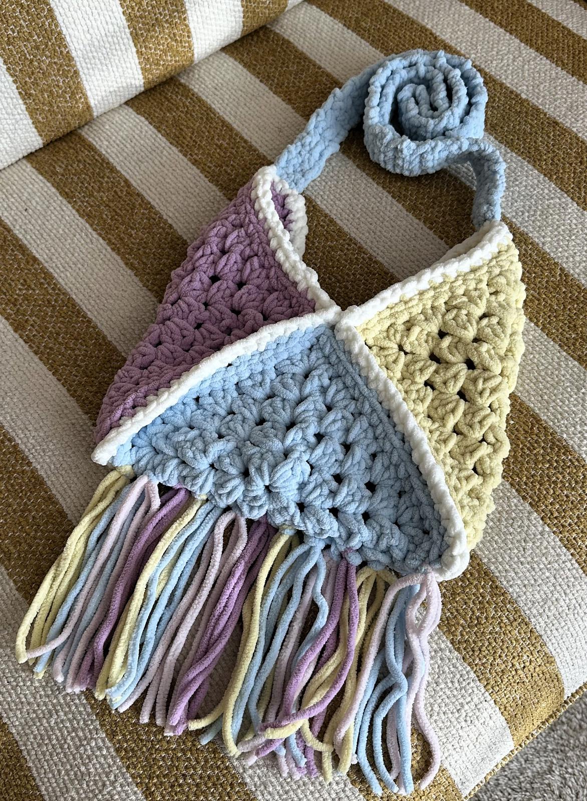 Granny Square Bag Crochet Pattern