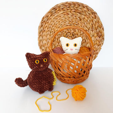 Kitten Plushie / Kätzchen Plüschtier (No Sew)