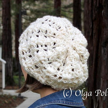 Soft and Lacy Slouch Hat