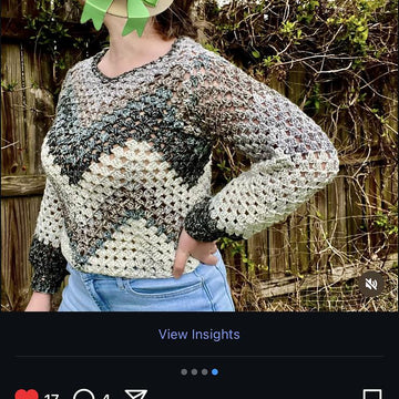 Chevron sweater