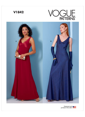 Vogue Misses' Special Occasion Dress V1842 - Sewing Pattern