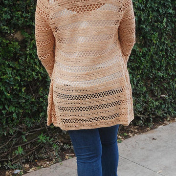 Boho Crochet Cardigan