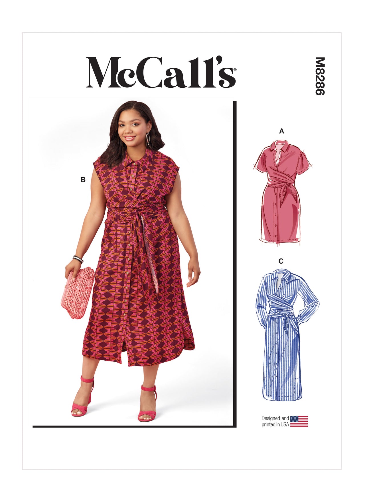 McCall's Misses' and Women's Dresses M8286 - Sewing Pattern