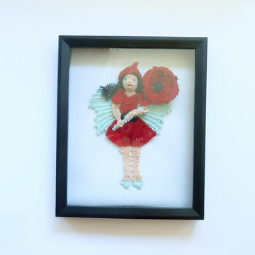 Poppy Fairy Bookmark