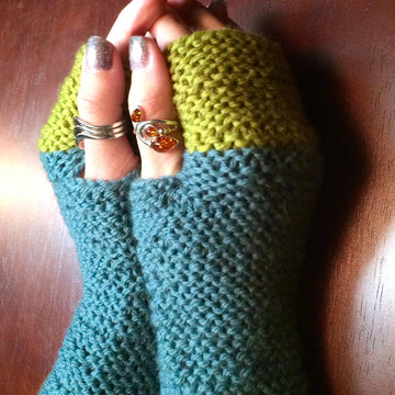 Block Top Mitts