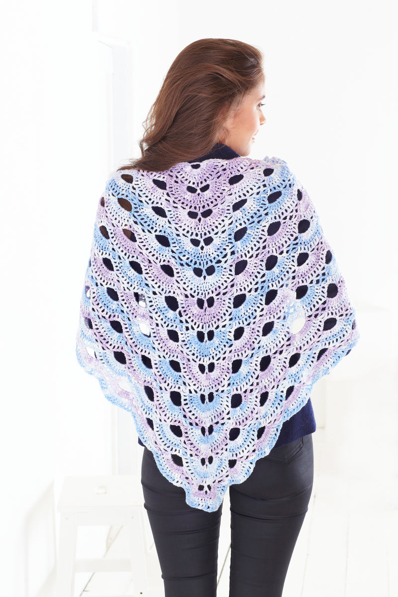 Ladies Shawls in King Cole Drifter 4 Ply - 5583 - Leaflet