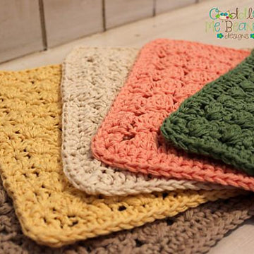 Autumn Days Dishcloth Set of 5