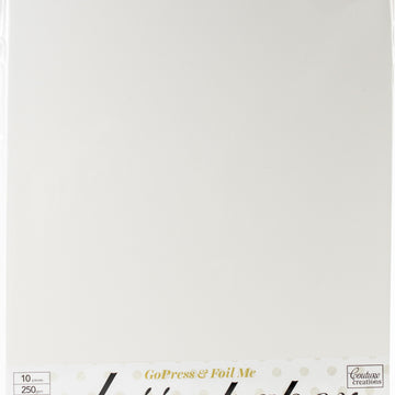 Artdeco Creations Couture Creations GoPress & Foil Glossy A4 Paper 10/Pkg - 523068