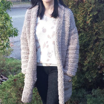 Cute 'n Comfy Crochet Winter Coat