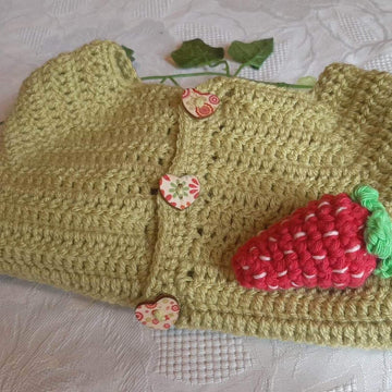 The Olivia Simple Baby Cardigan